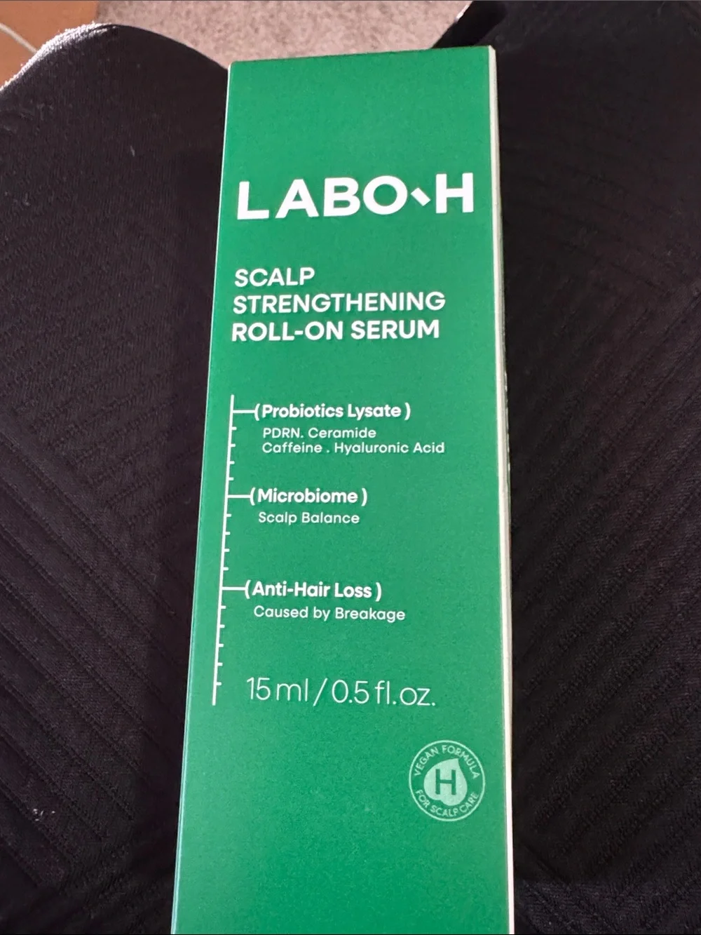 NIB LABO-H Scalp Strengthening Hair Line Ampoule 0.50 fl. oz.(15ml)